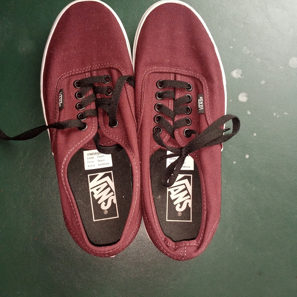 Van's 7.5 Women's Burgundy